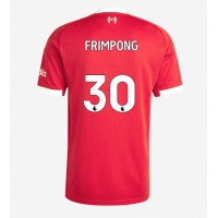Liverpool Jeremie Frimpong #30 Domáci futbalový dres 2025-26 Krátky Rukáv